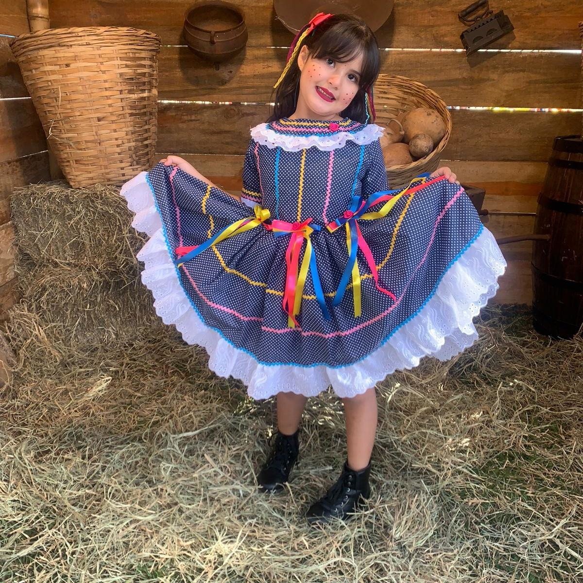 vestido-caipira-infantil-artesanal