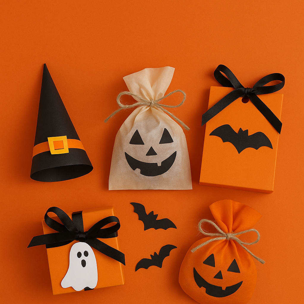 Como criar embalagens temáticas para doces de Halloween