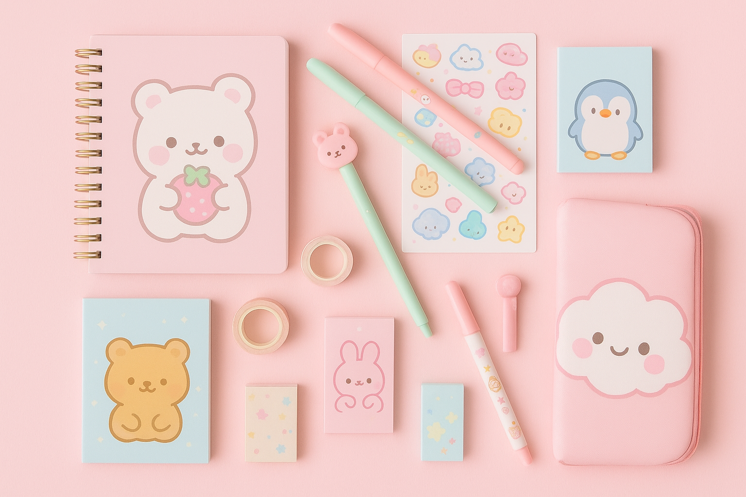 papelaria kawaii