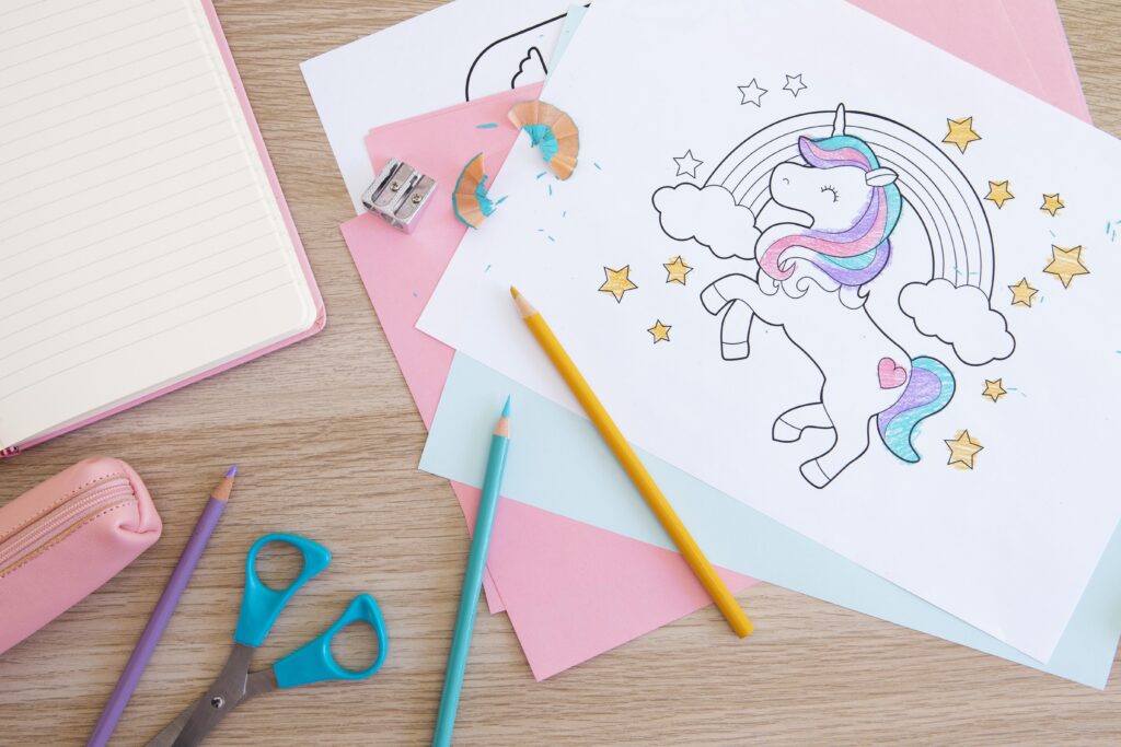 como escolher a caneta para colorir
