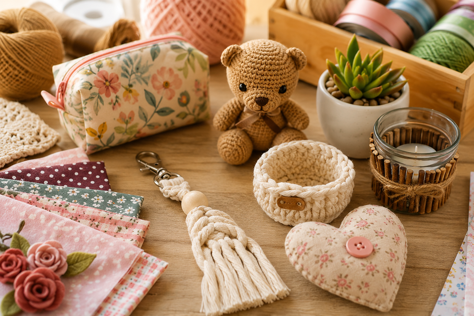 Artesanato lucrativo 20 produtos fáceis de fazer e vender no segundo semestre